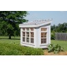 Little Cottage Co. Petite Greenhouse with Floor Kit (58 LCPG-PNK)