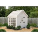 Little Cottage Co. Colonial Gable Greenhouse Panelized kit 10x14 (10x14 LCG-PNK