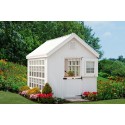 Little Cottage Company Colonial Gable Greenhouse Panelized kit 10x12 (10X10LCGWPNK)