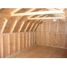 Little Cottage Co. Classic Gambrel 8x10 Barn Shed Kit w/ 4' Sidewall (8x10 CGB-4-PC)