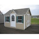 Little Cottage Company Classic Wood Cottage 10' x 20' Storage Shed Kit (10x20 CWC-WPNK)