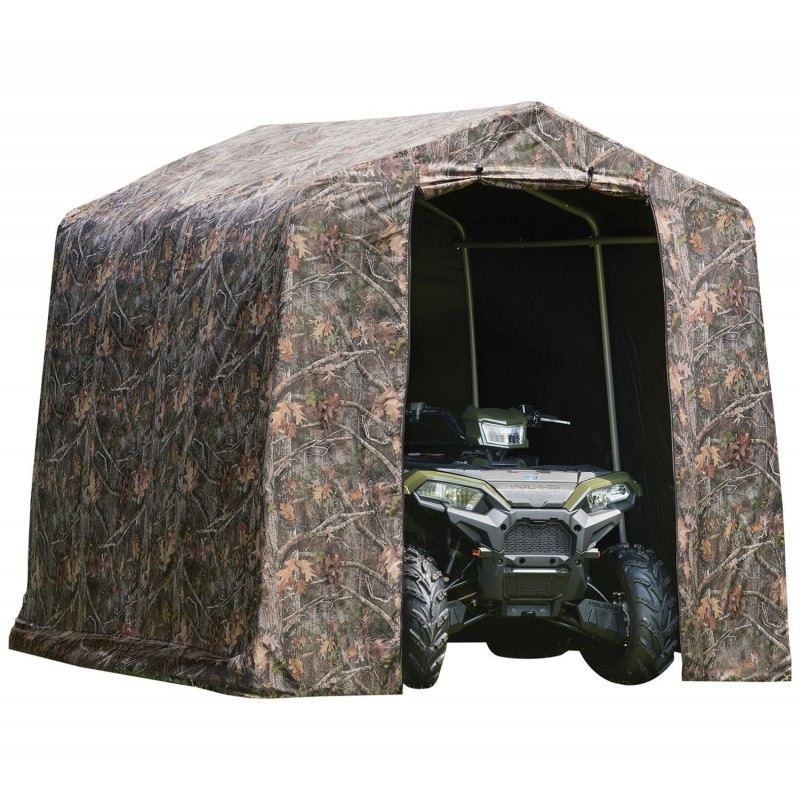 ShelterLogic 8x8 Peak Camouflage Shed-in-a-Box Shed Kit 