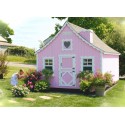 Little Cottage Company Gingerbread 8' x 8' Playhouse Kit (8x8 GBP-WPNK)