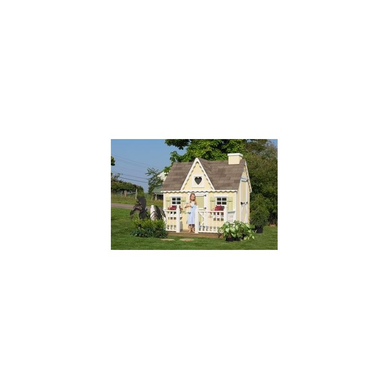 Little Cottage Company Victorian 6' x 8' Playhouse Kit (6x8 VP-WPNK)