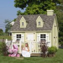 Little Cottage Company Cape Cod Playhouse Kit 6x8 (6x8 CCP-WPNK)