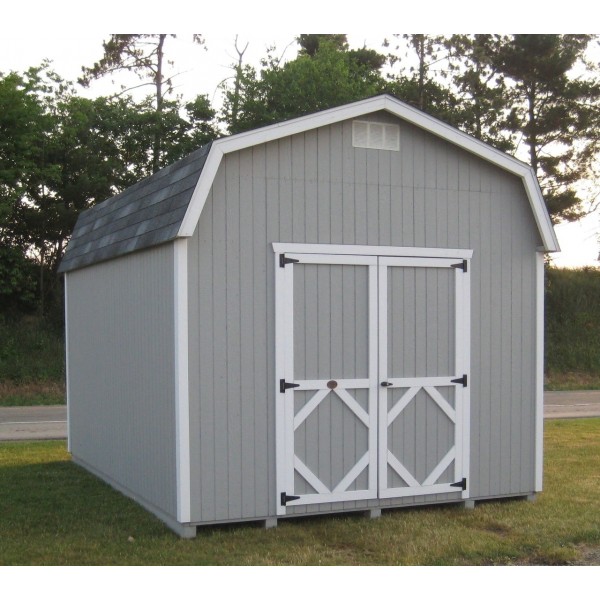 Little Cottage Company Classic Gambrel Barn 10' x 14' Storage Shed Kit