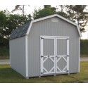 Little Cottage Company Classic Gambrel Barn 12' x 14' Storage Shed Kit with 6' Side Walls (12X14 CWGB-6-WPNK)