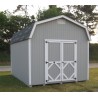 Little Cottage Co. Classic Gambrel 12x18 Wood Barn Shed Kit w/ 6' Sidewall (12x18 CGB-6-PC)