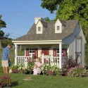 Little Cottage Company Pennfield 11' x 8' Playhouse Kit (11x8 PC-WPNK)