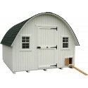 Little Cottage Co. Round Roof Coop 10x10 Panelized Wood Chicken Coop (10x10 RRCC-PNK) Little Cottage Co. Round Roof Coop 10x10 Panelized Wood Chicken Coop (10x10 RRCC-PNK)