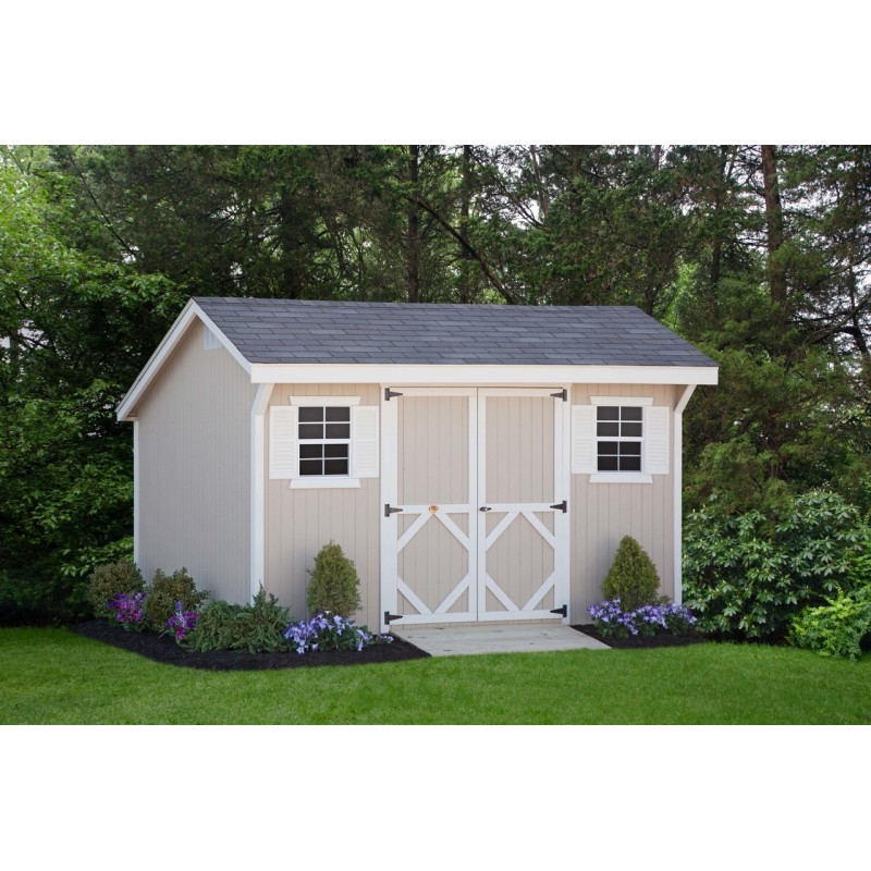 little cottage company classic saltbox 8' x 12' storage