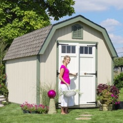 Little Cottage Company Colonial Greenfield 12x24 Storage Shed Kit (12x24 GCGS-WPNK)