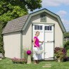 Little Cottage Company Colonial Greenfield 12x24 Storage Shed Kit (12x24 GCGS-WPNK)