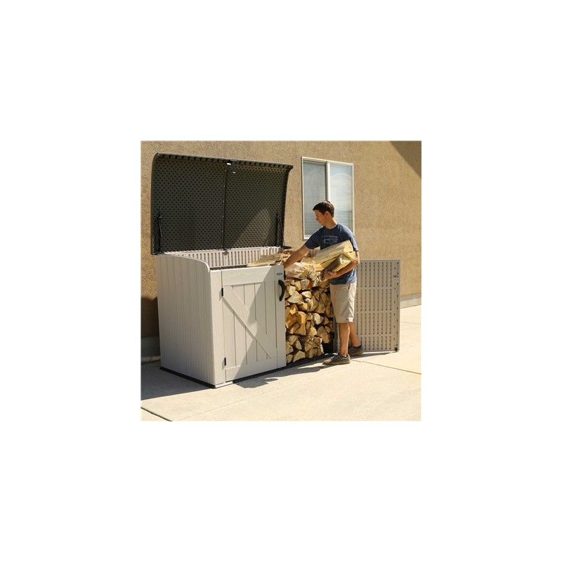 Lifetime Horizontal Outdoor Storage Box (60170)