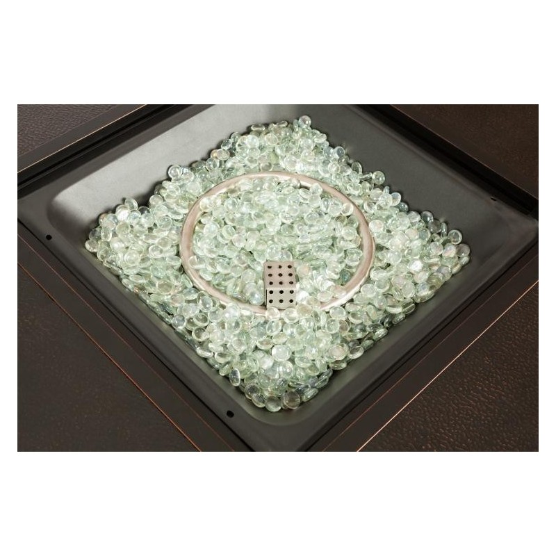 Fire Sense Armstrong Cast Aluminum LPG Fire Pit Table (62572) Fire Sense Armstrong Cast Aluminum LPG Fire Pit Table (62572)