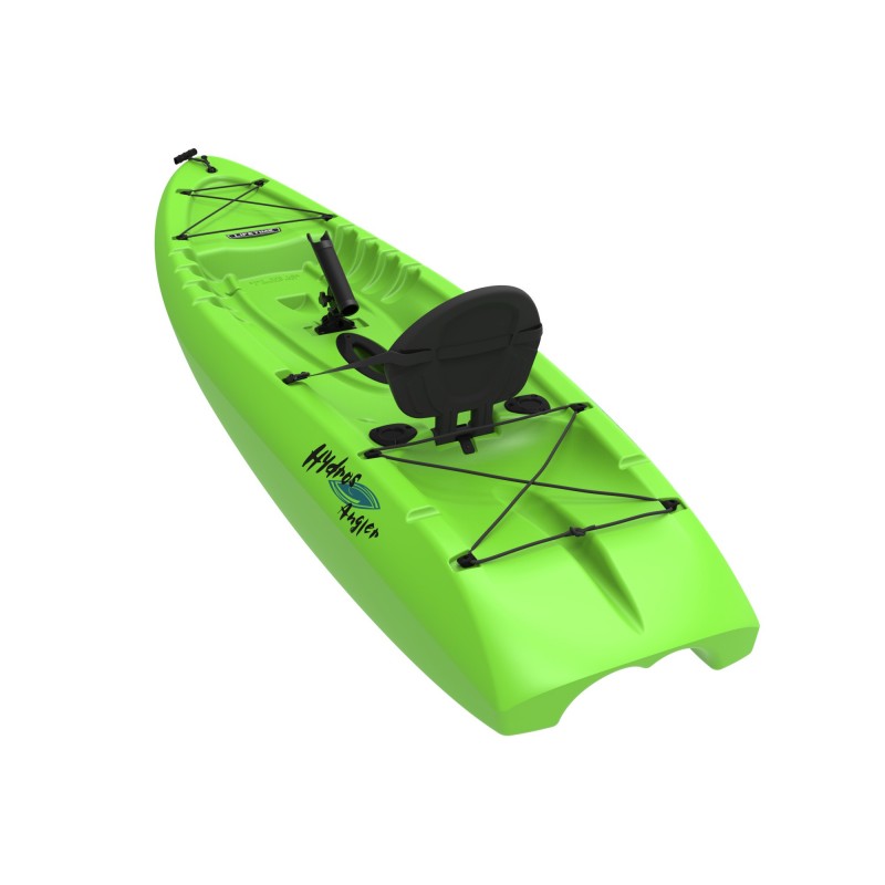 Lifetime Hydros 85 Angler Kayak with Paddle Lime Green