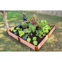 Frame It All 8x8ft Raised Garden Bed - 1in Thick - 2 Level (300001068)