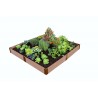 Frame It All 8x8ft Raised Garden Bed - 1in Thick - 2 Level (300001068) Frame It All 8x8ft Raised Garden Bed - 1in Thick - 2 Level (300001068)