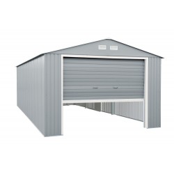 DuraMax 12x20 Light Grey Imperial Metal Storage Garage Building Kit (50952)