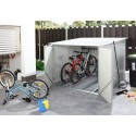 Duramax  Bicycle Storage Shed Kit - Anthracite w/ White Trim (73051)