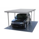 Duramax 9x17 Palladium Car Shelter Kit (10072)