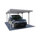 Duramax 9x17 Palladium Car Shelter Kit (10072)