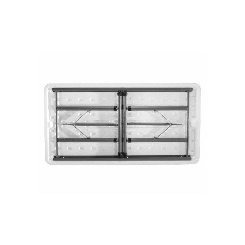 Lifetime 4 ft. Commercial Adjustable Height Folding Table (White) 80160