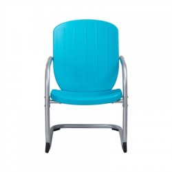 Lifetime Retro Patio Chair 2 Pack - Glacier Blue (60161)