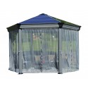 Palram Roma Gazebo Netting Set - 6 piece (HG1058)