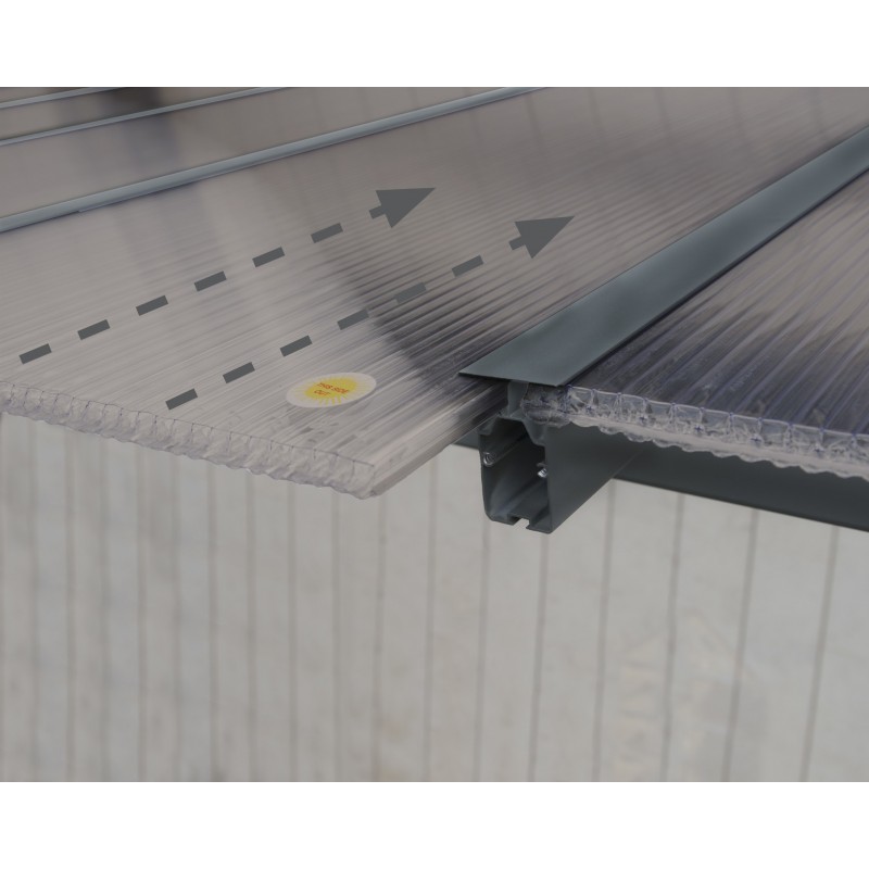 Palram 10x10 Olympia Patio Cover Kit - Gray Bronze (HG8810)