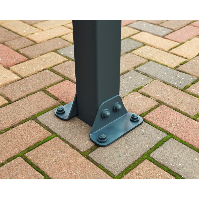 Palram 10x10 Olympia Patio Cover Kit - Gray Bronze (HG8810)