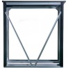 Arrow 4x2 Firewood Rack - Mocha (90175) Arrow 4x2 Firewood Rack - Mocha (90175)
