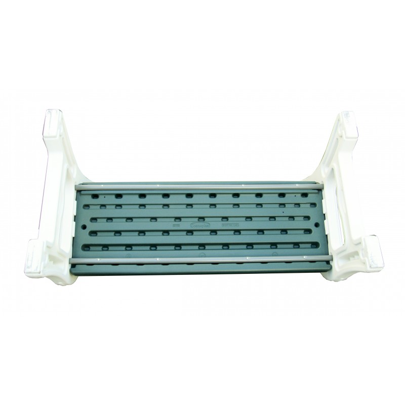 Duramax Double Seat Garden Bench White w/ Sacramento Green (84078)