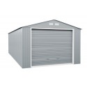 DuraMax 12x26 Light Grey Imperial Metal Storage Garage Building Kit (55152)