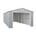 DuraMax 12x32 Light Grey Imperial Metal Storage Garage Building Kit (55252)