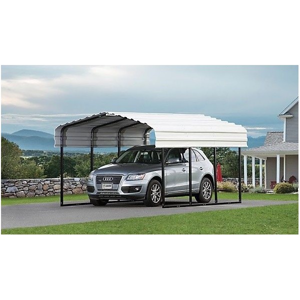 Arrow 10x24x7 Steel Carport Kit Cph102407
