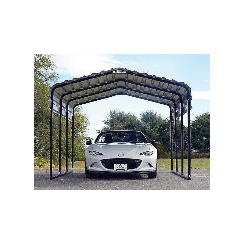 Arrow 10'x15'x7' Steel Carport Kit (CPH101507)