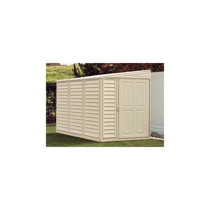 DuraMax 4x8 Sidemate Vinyl Shed With Foundation Kit (06625)