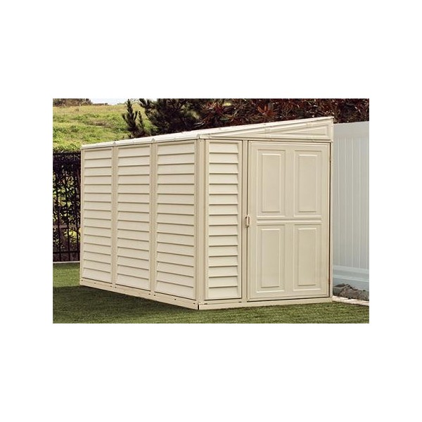 DuraMax 4x8 Sidemate Vinyl Shed With Foundation Kit (06625)
