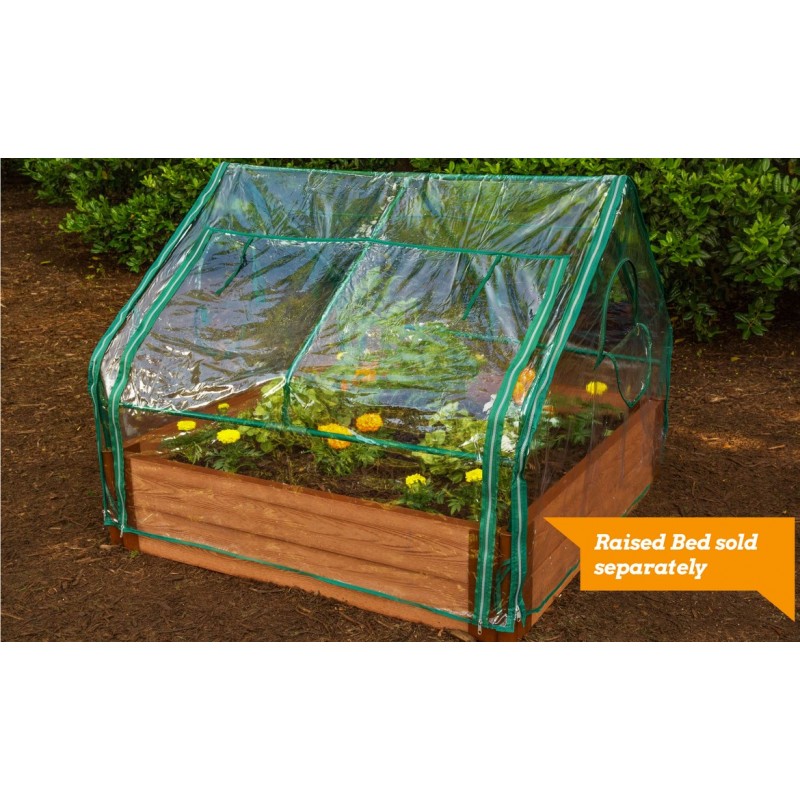 Frame It All Board Extendable Cold Frame Greenhouse - Green (300001016)