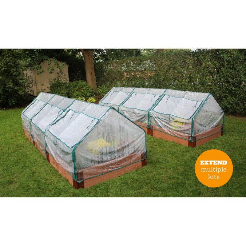 Frame It All Board Extendable Cold Frame Greenhouse - Green (300001016)