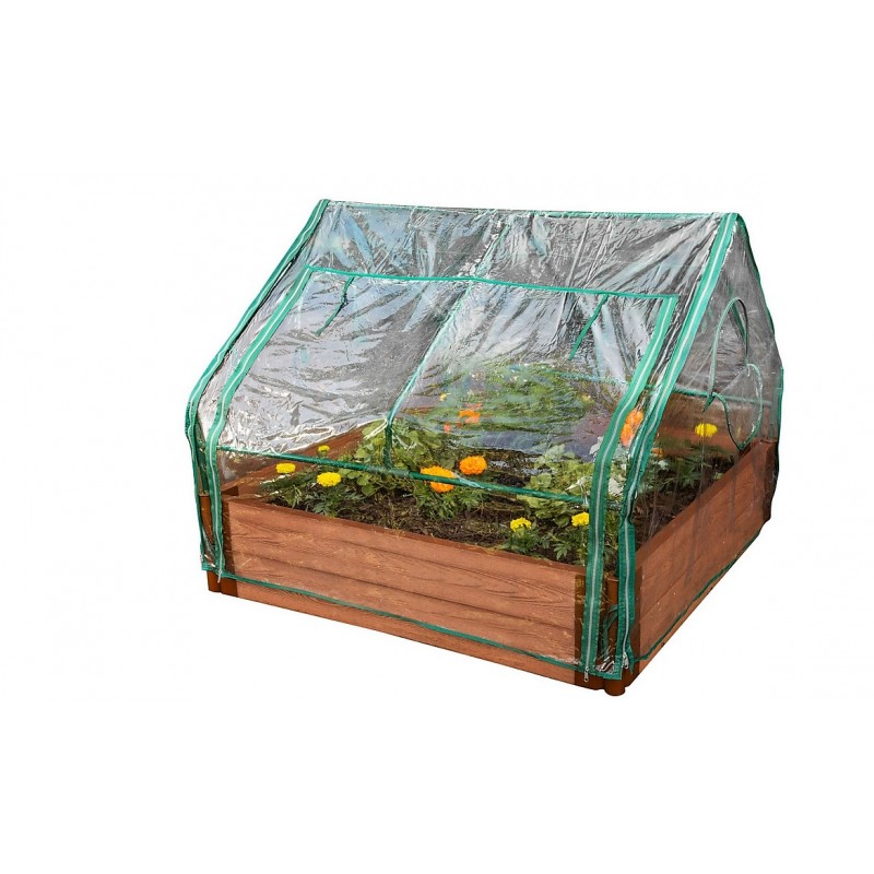 Frame It All Board Extendable Cold Frame Greenhouse - Green (300001016)