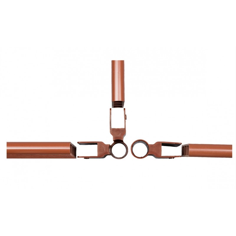 Frame It All Raised Garden Bed Brackets – 1” 4-Way Bracing Bracket (300001018)