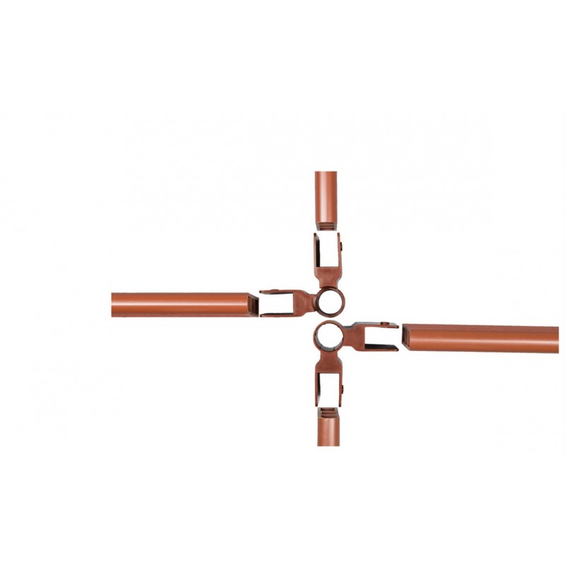 Frame It All Raised Garden Bed Brackets – 1” 4-Way Bracing Bracket (300001018)