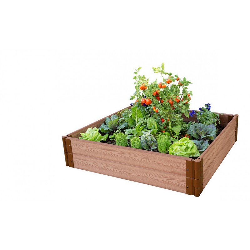 Frame It All Classic Sienna Raised Garden Bed 4x4 2in (300001061)