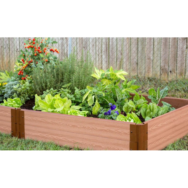 Frame It All 4' x 8' x 11” Classic Sienna Raised Garden Bed - 1” profile (300001064)