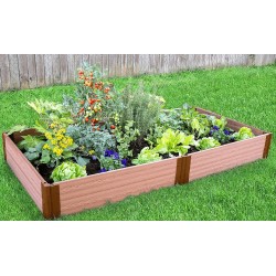 Frame It All 4' x 8' x 11” Classic Sienna Raised Garden Bed - 1” profile (300001064)