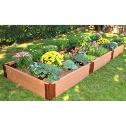 Frame It All 4' x 12' x 11” Classic Sienna Raised Garden Bed - 2” profile (300001075)
