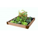 Frame It All 4' x 4' x 5.5” Classic Sienna Raised Garden Bed - 2” profile (300001080) Frame It All 4' x 4' x 5.5” Classic Sienna Raised Garden Bed - 2” profile (300001080)