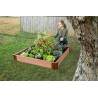 Frame It All 4' x 4' x 5.5” Classic Sienna Raised Garden Bed - 2” profile (300001080) Frame It All 4' x 4' x 5.5” Classic Sienna Raised Garden Bed - 2” profile (300001080)